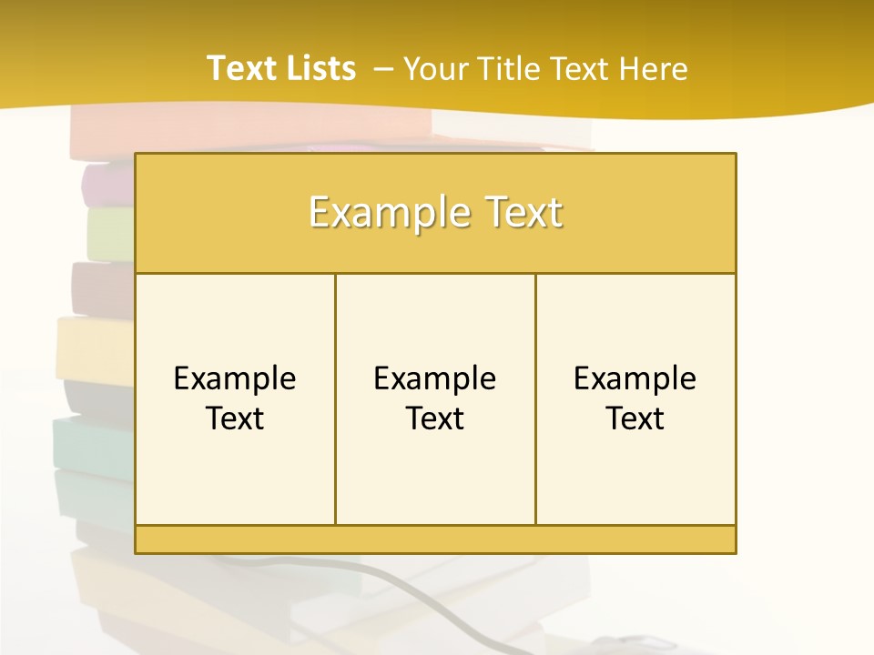 A Computer Mouse Sitting On Top Of A Pile Of Books PowerPoint Template