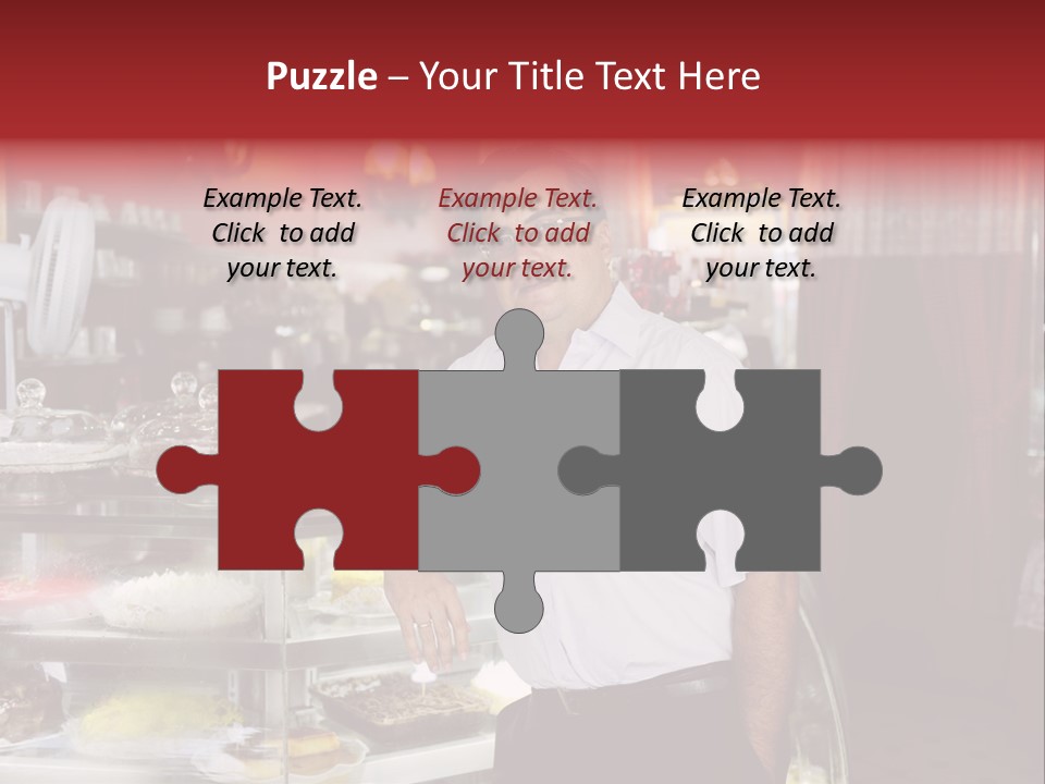 Entrepreneur Proud Middle PowerPoint Template