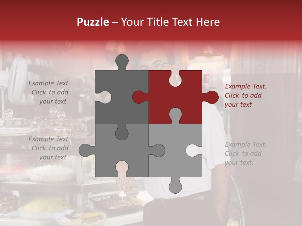 Entrepreneur Proud Middle PowerPoint Template