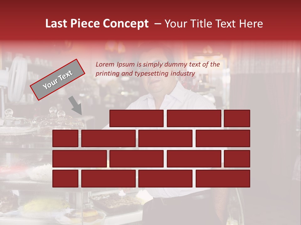 Entrepreneur Proud Middle PowerPoint Template