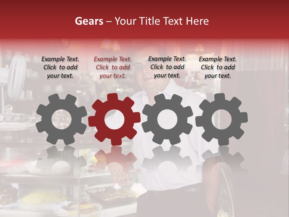 Entrepreneur Proud Middle PowerPoint Template