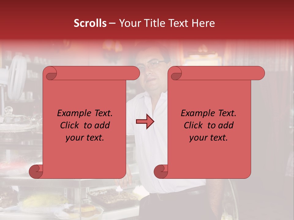 Entrepreneur Proud Middle PowerPoint Template