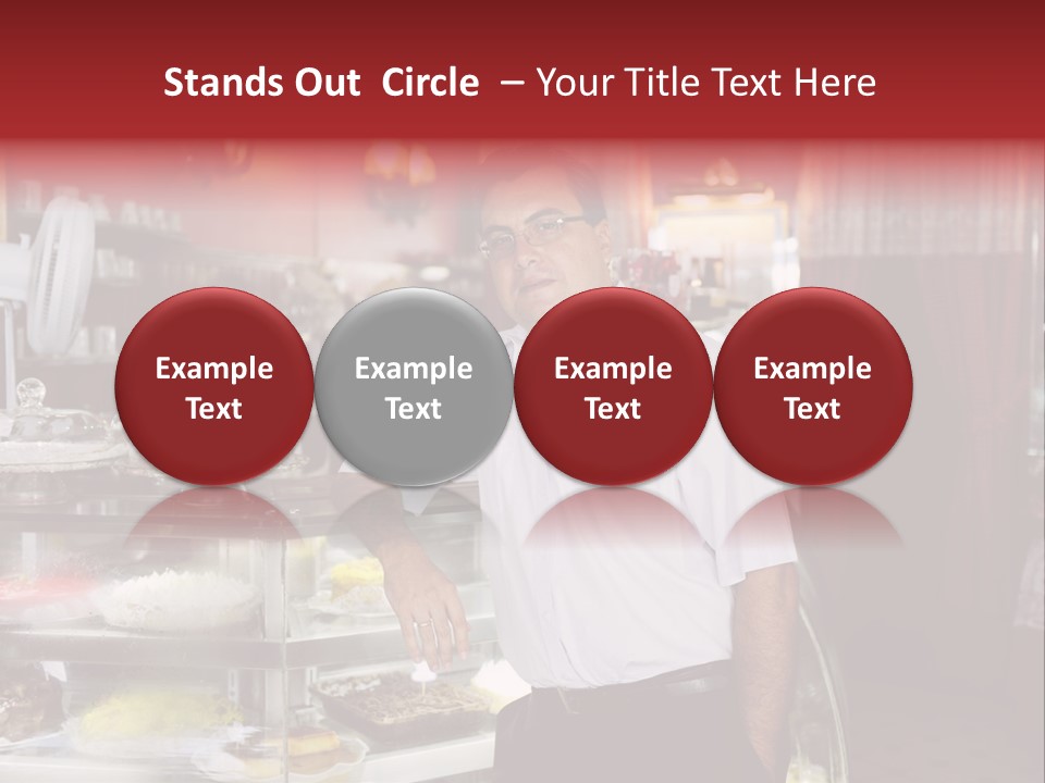 Entrepreneur Proud Middle PowerPoint Template