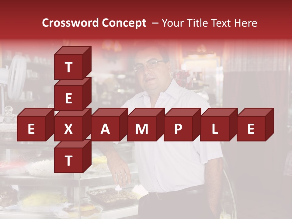 Entrepreneur Proud Middle PowerPoint Template