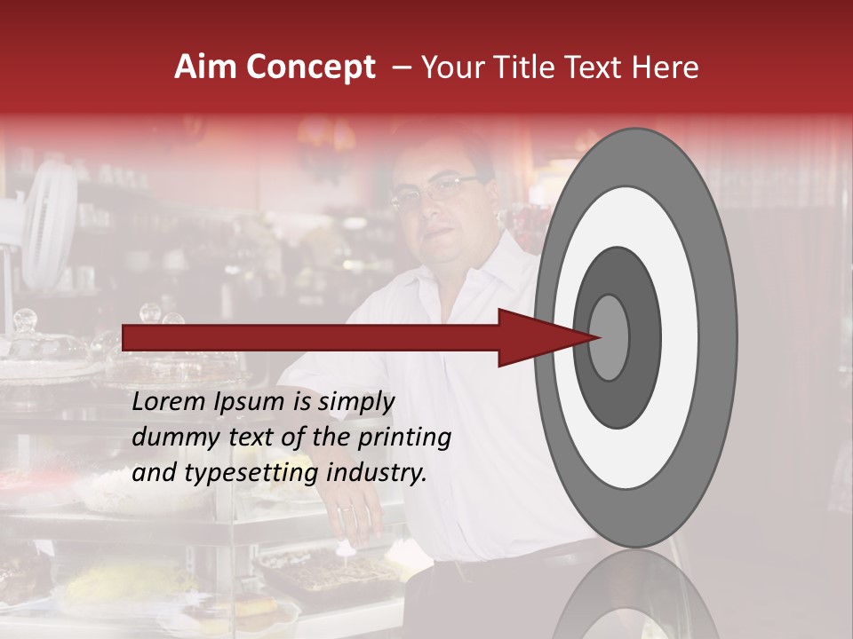 Entrepreneur Proud Middle PowerPoint Template