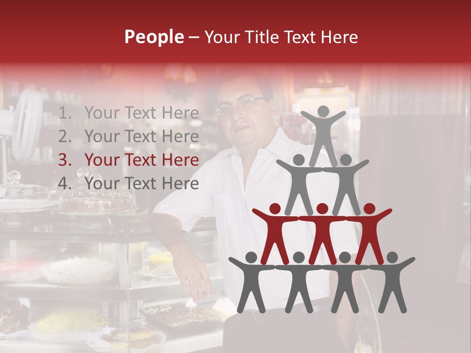 Entrepreneur Proud Middle PowerPoint Template