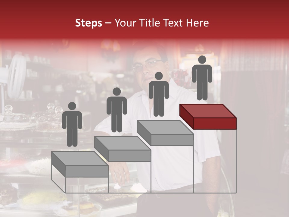 Entrepreneur Proud Middle PowerPoint Template