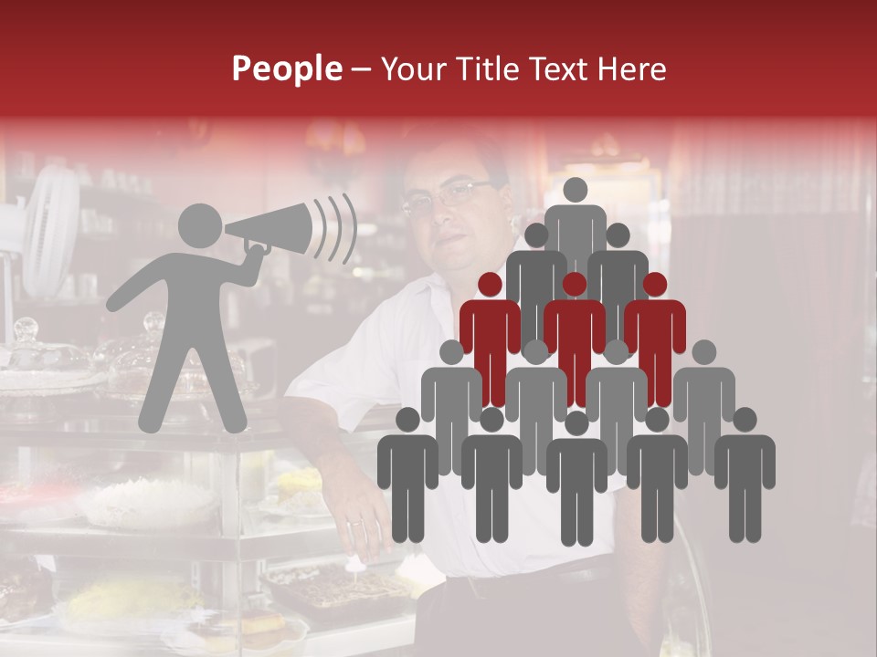 Entrepreneur Proud Middle PowerPoint Template