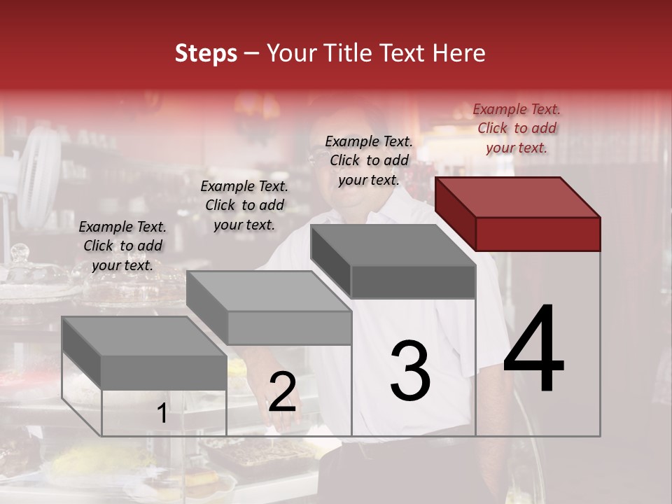 Entrepreneur Proud Middle PowerPoint Template
