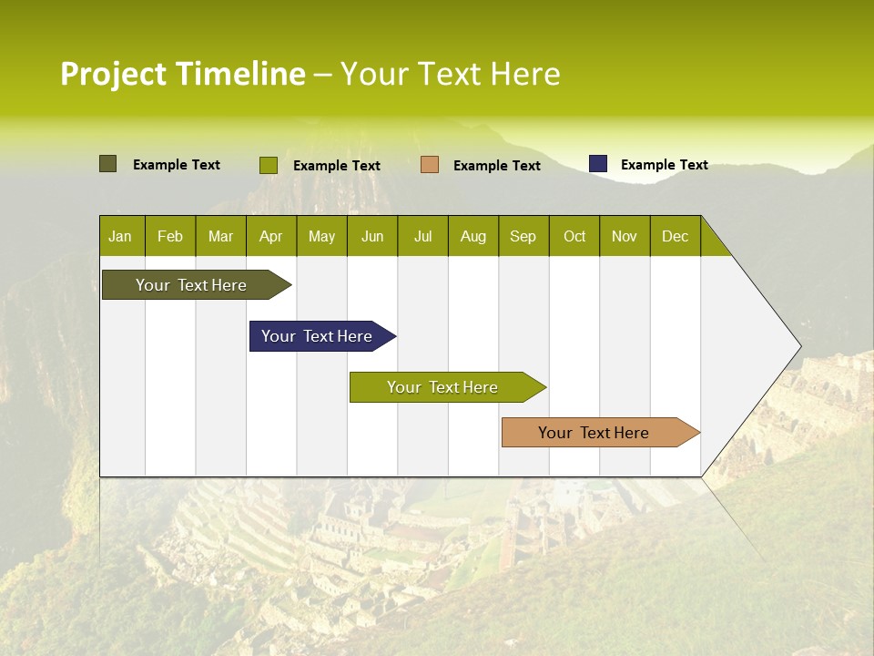Pichu Andes South America PowerPoint Template