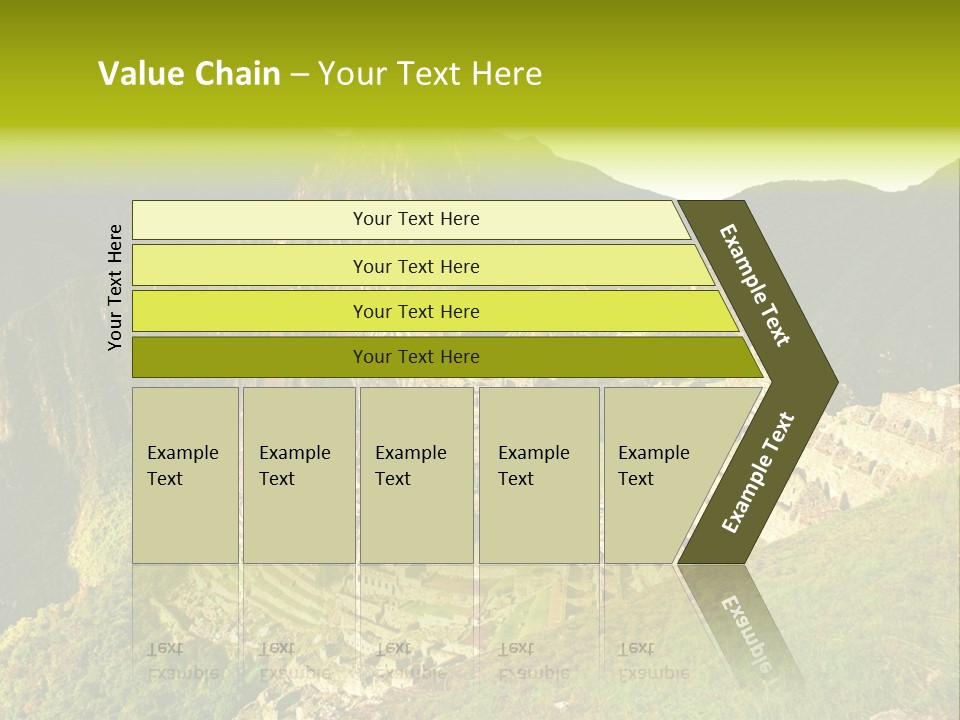 Pichu Andes South America PowerPoint Template