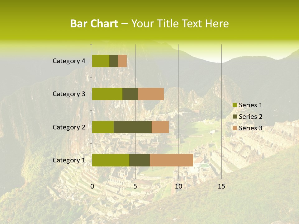 Pichu Andes South America PowerPoint Template