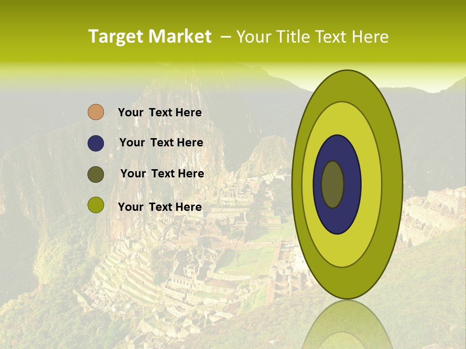 Pichu Andes South America PowerPoint Template