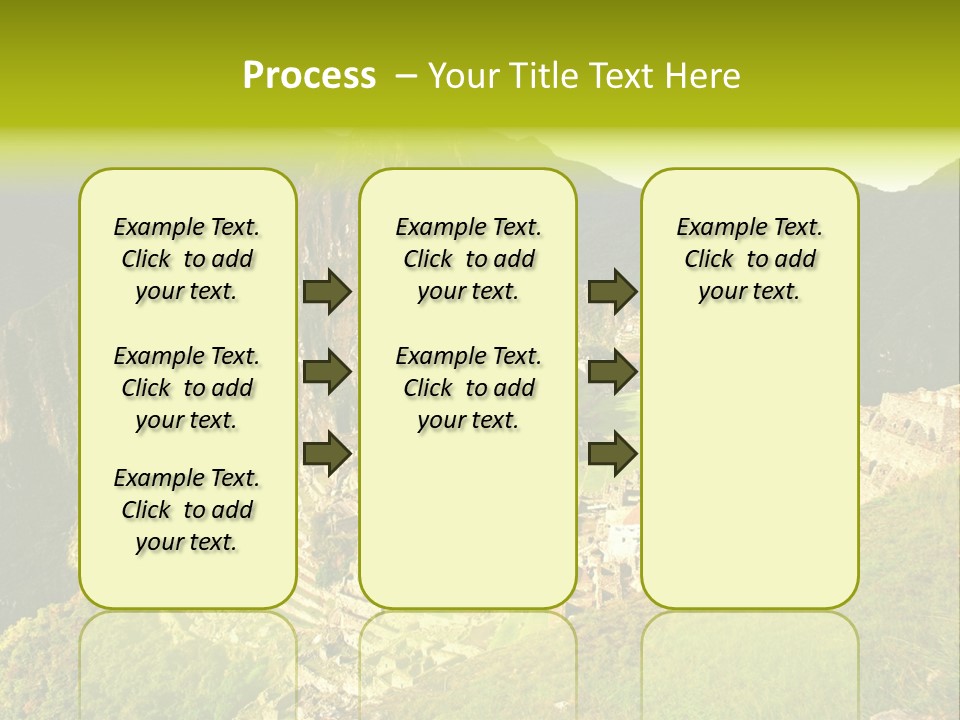 Pichu Andes South America PowerPoint Template