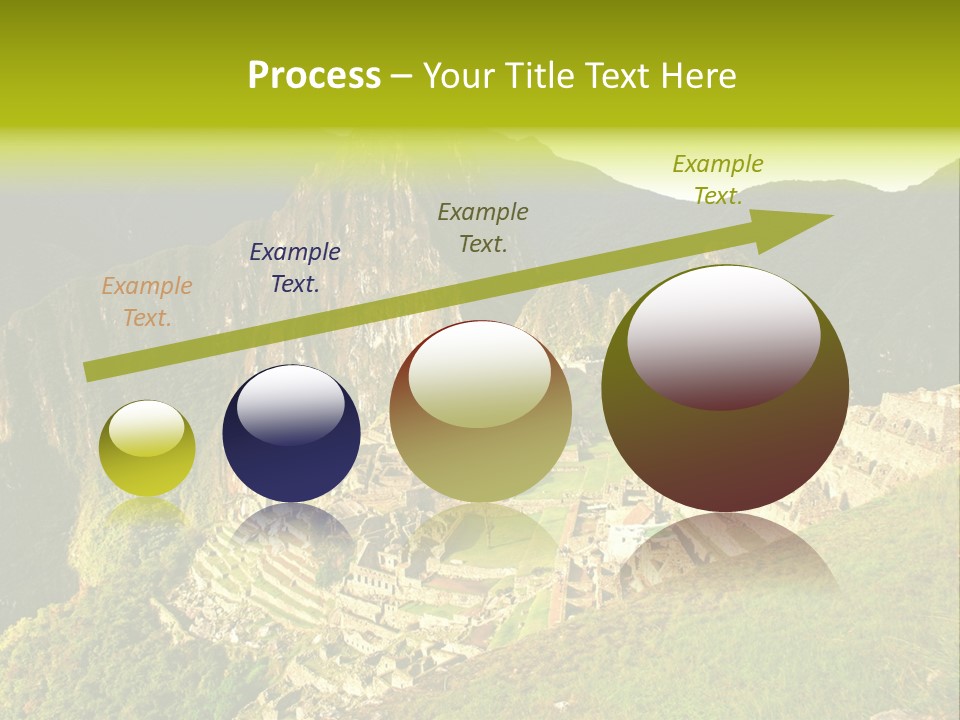 Pichu Andes South America PowerPoint Template