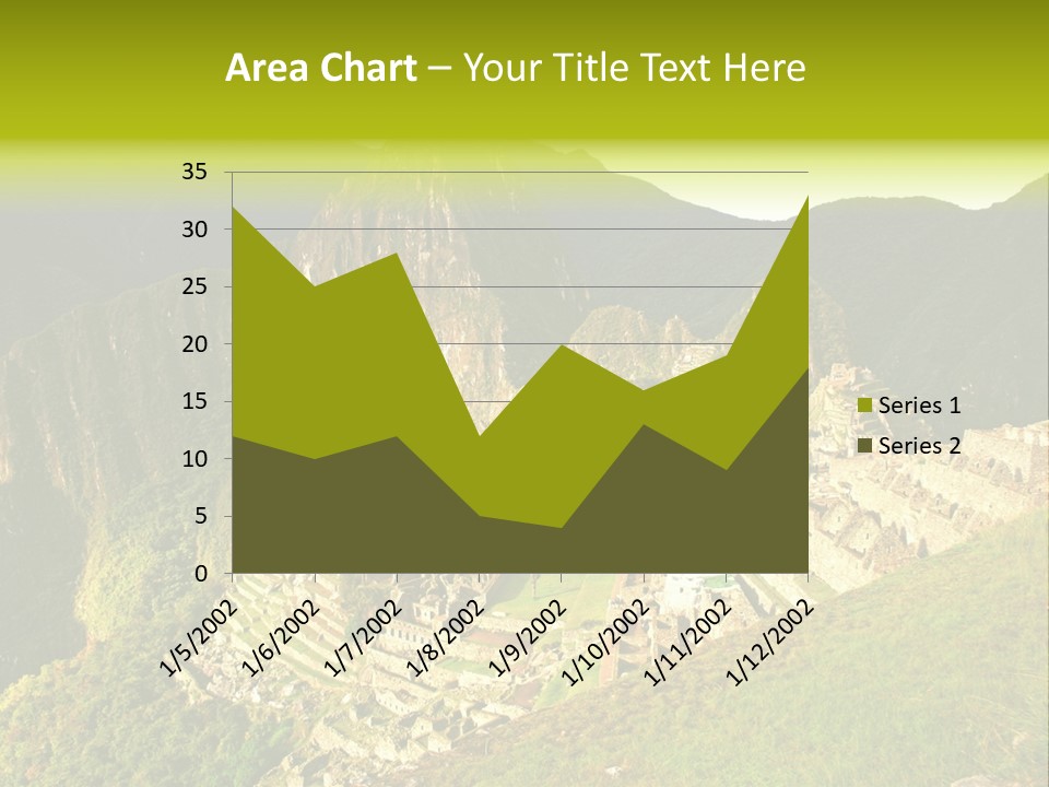 Pichu Andes South America PowerPoint Template