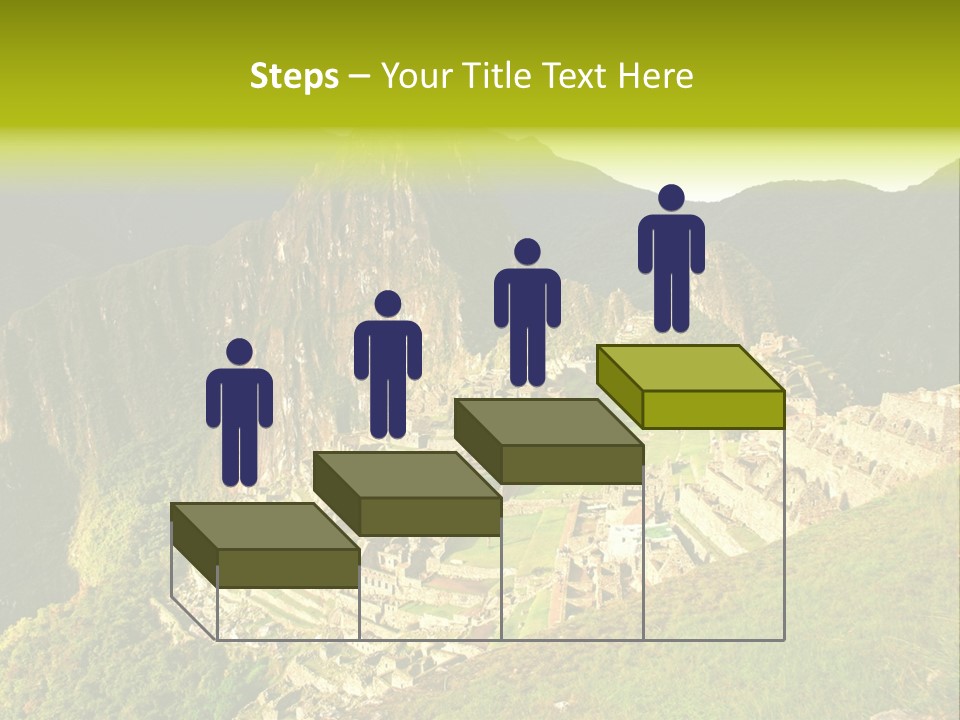 Pichu Andes South America PowerPoint Template