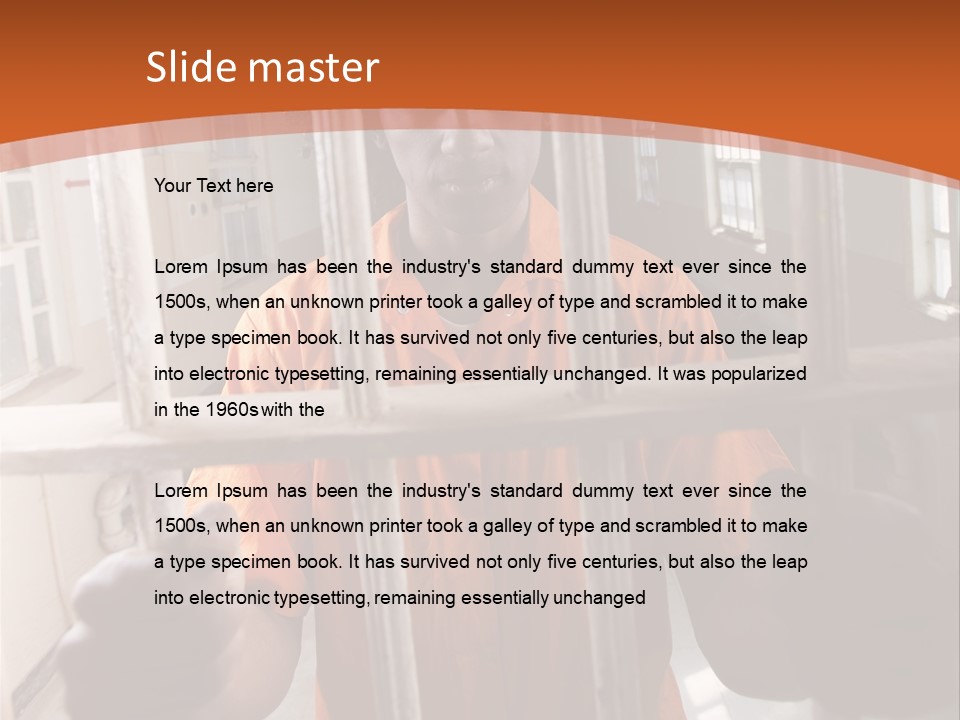 Coveralls Twenties Camera PowerPoint Template