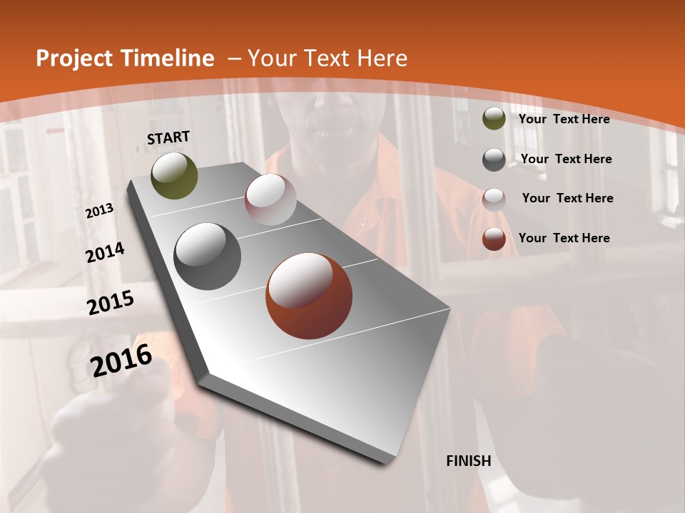 Coveralls Twenties Camera PowerPoint Template