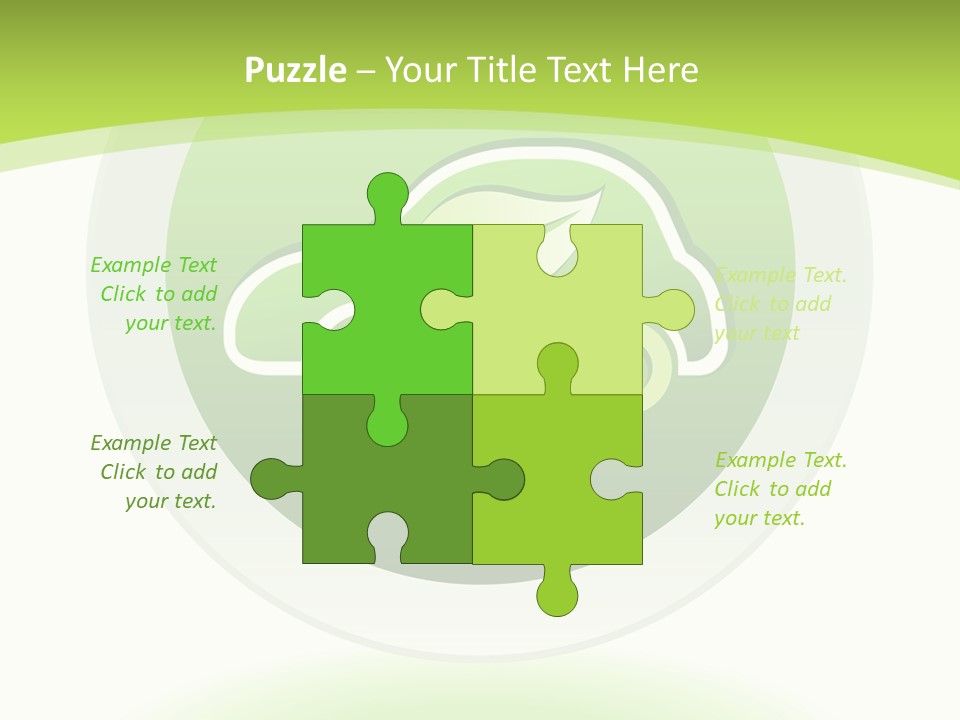 Art Pollute Car PowerPoint Template