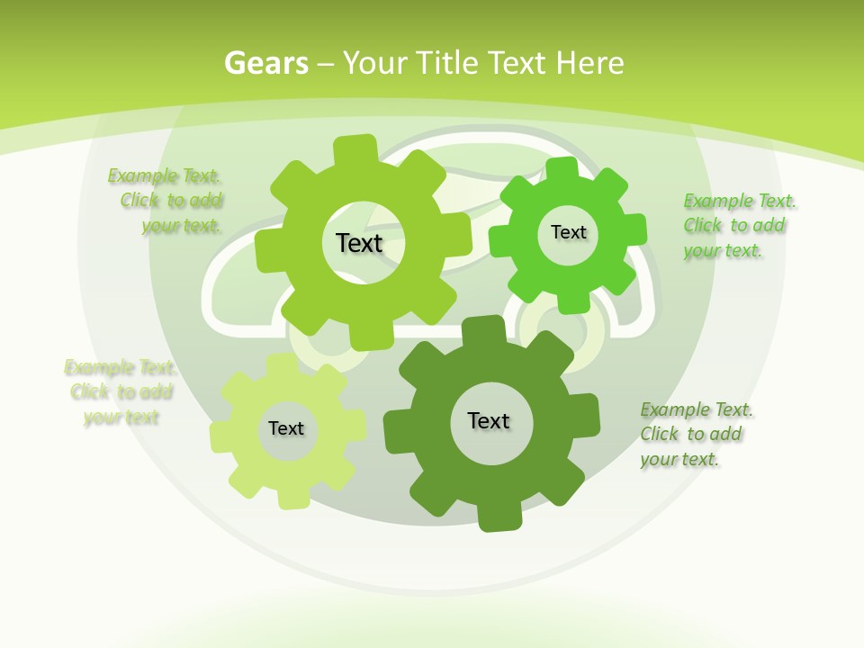 Art Pollute Car PowerPoint Template