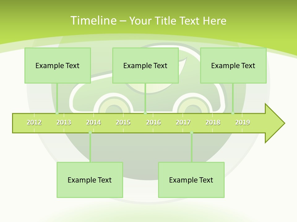 Art Pollute Car PowerPoint Template