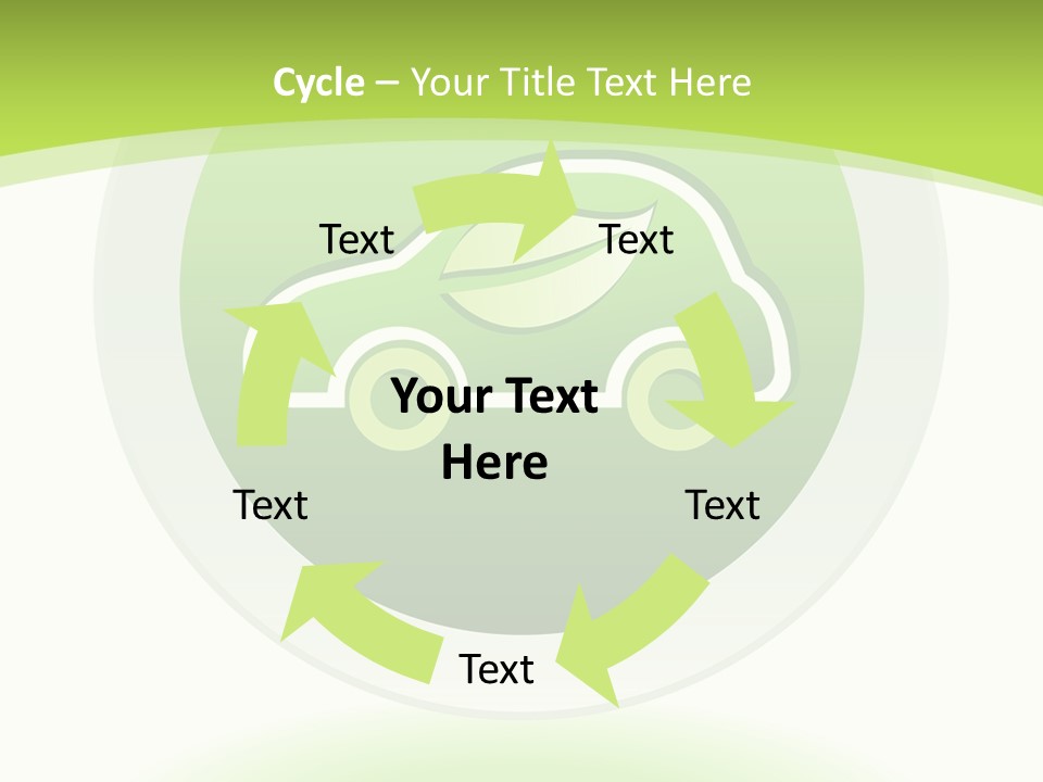 Art Pollute Car PowerPoint Template