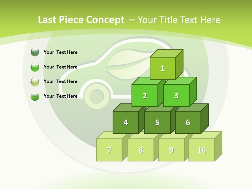 Art Pollute Car PowerPoint Template