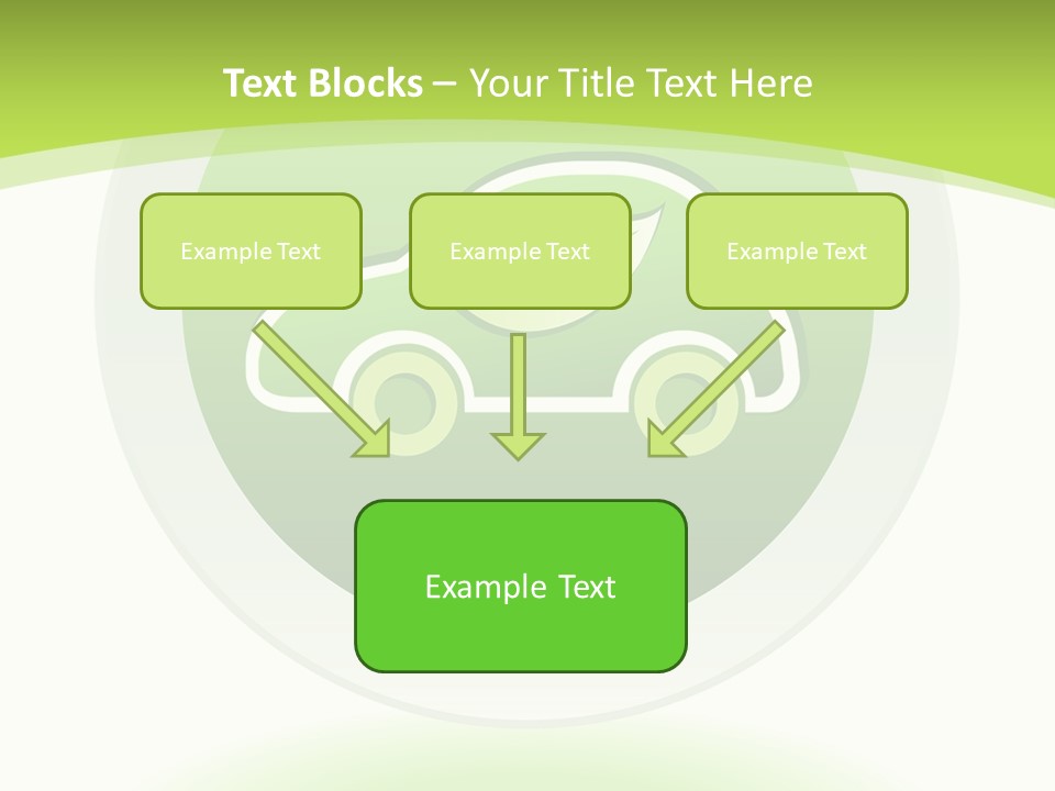 Art Pollute Car PowerPoint Template