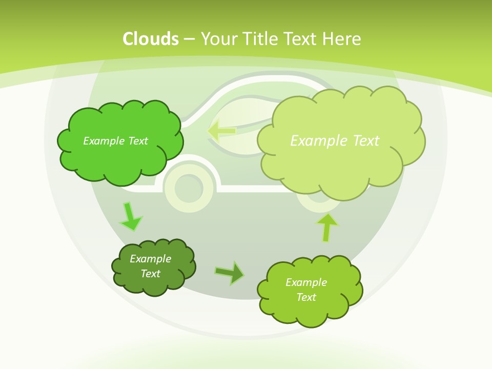 Art Pollute Car PowerPoint Template