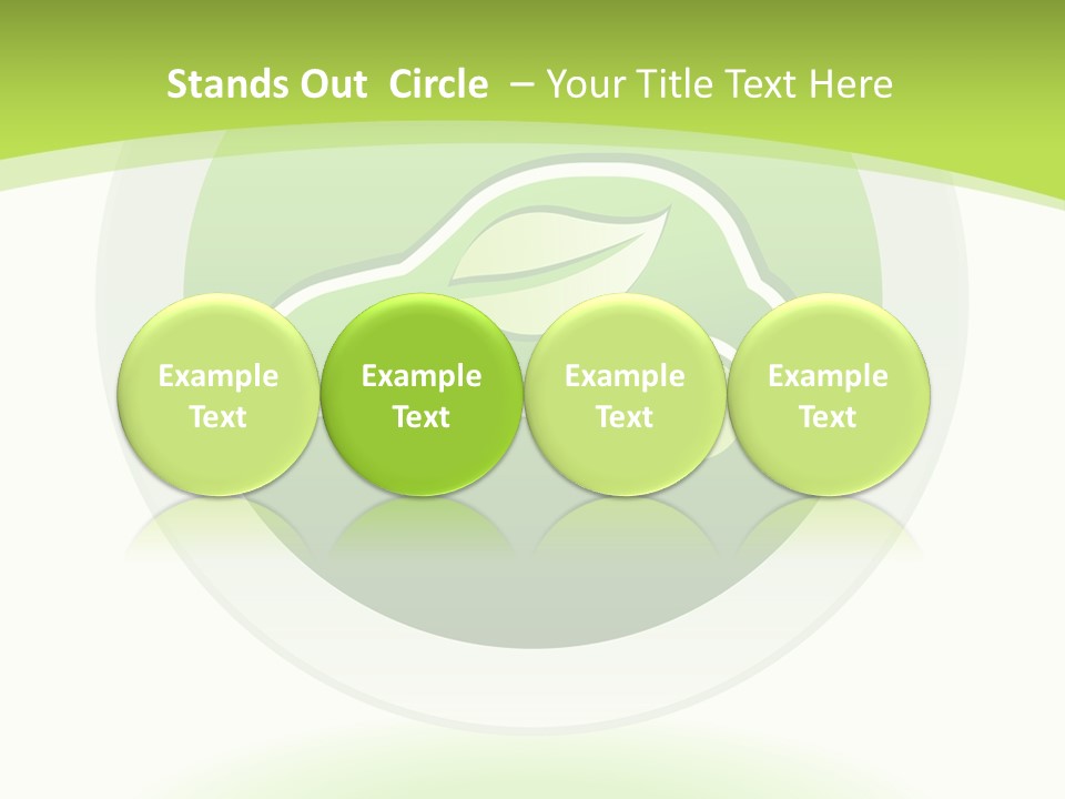 Art Pollute Car PowerPoint Template