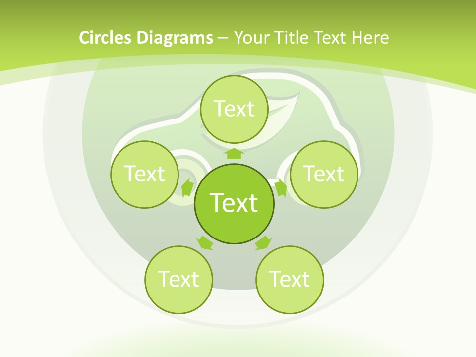 Art Pollute Car PowerPoint Template