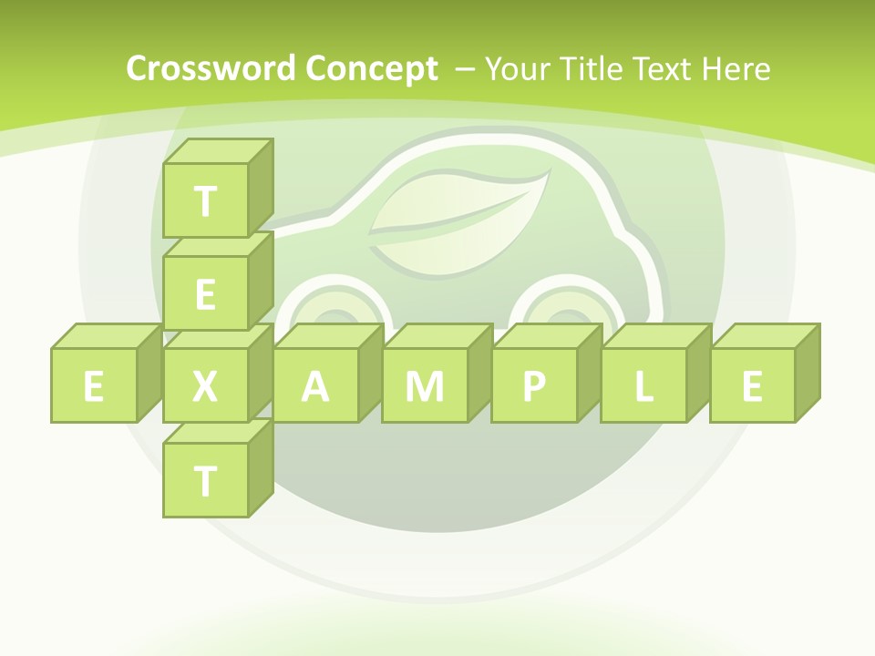 Art Pollute Car PowerPoint Template