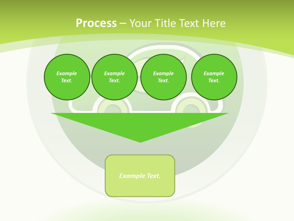 Art Pollute Car PowerPoint Template