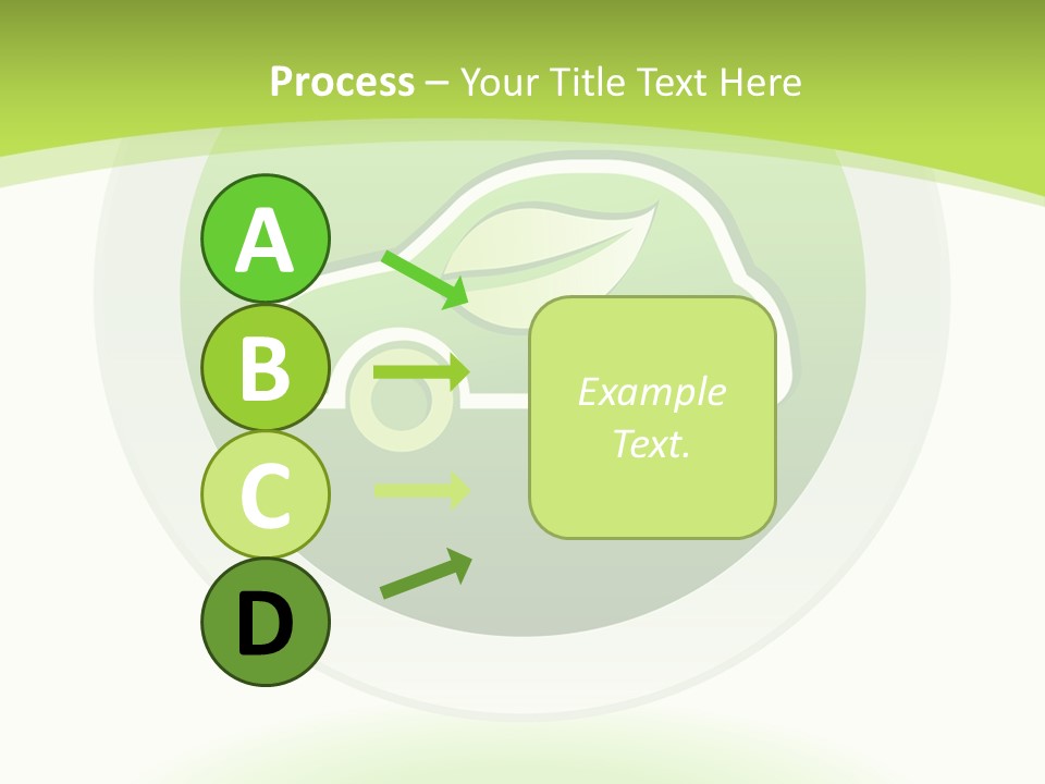 Art Pollute Car PowerPoint Template