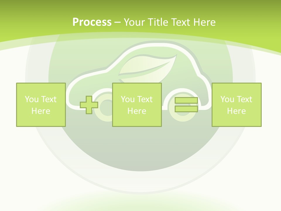 Art Pollute Car PowerPoint Template