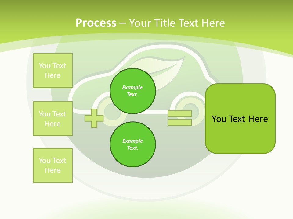 Art Pollute Car PowerPoint Template