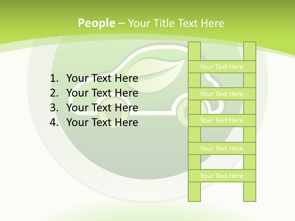 Art Pollute Car PowerPoint Template