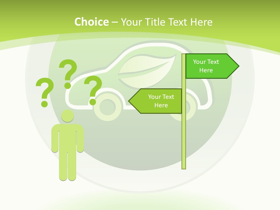 Art Pollute Car PowerPoint Template