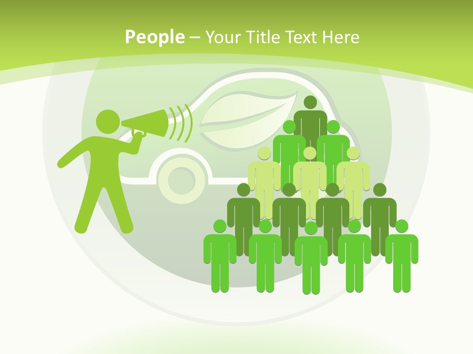 Art Pollute Car PowerPoint Template