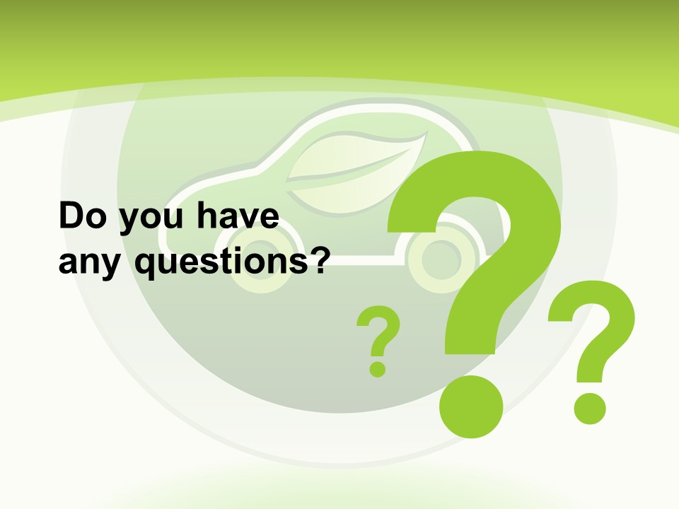 Art Pollute Car PowerPoint Template