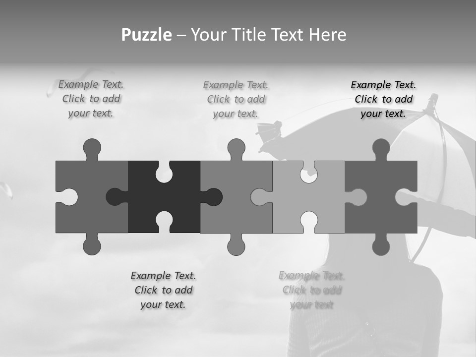 Seagull Nature Wait PowerPoint Template