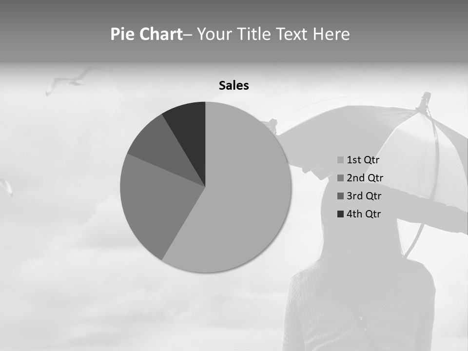 Seagull Nature Wait PowerPoint Template