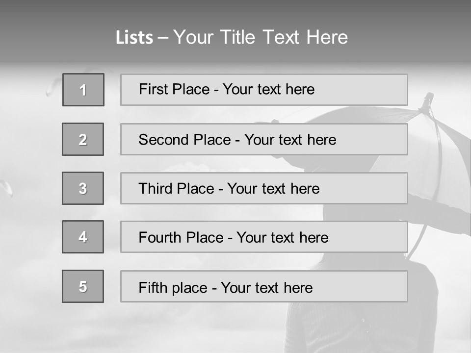 Seagull Nature Wait PowerPoint Template