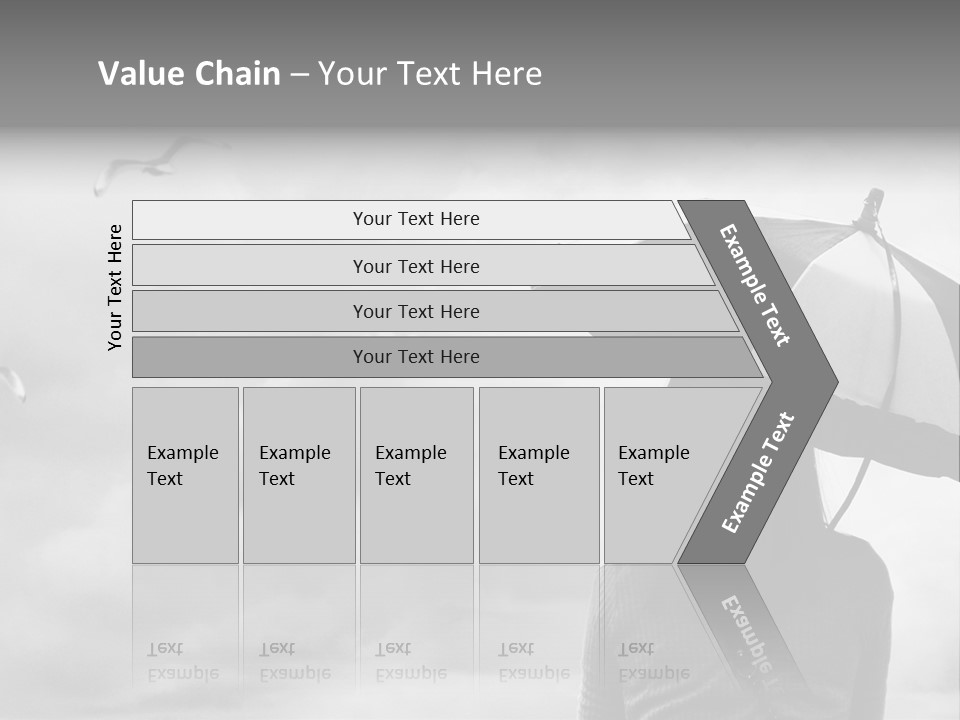 Seagull Nature Wait PowerPoint Template