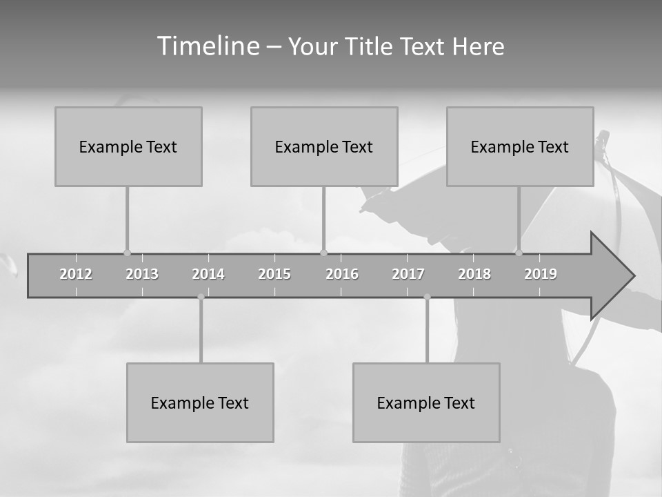 Seagull Nature Wait PowerPoint Template