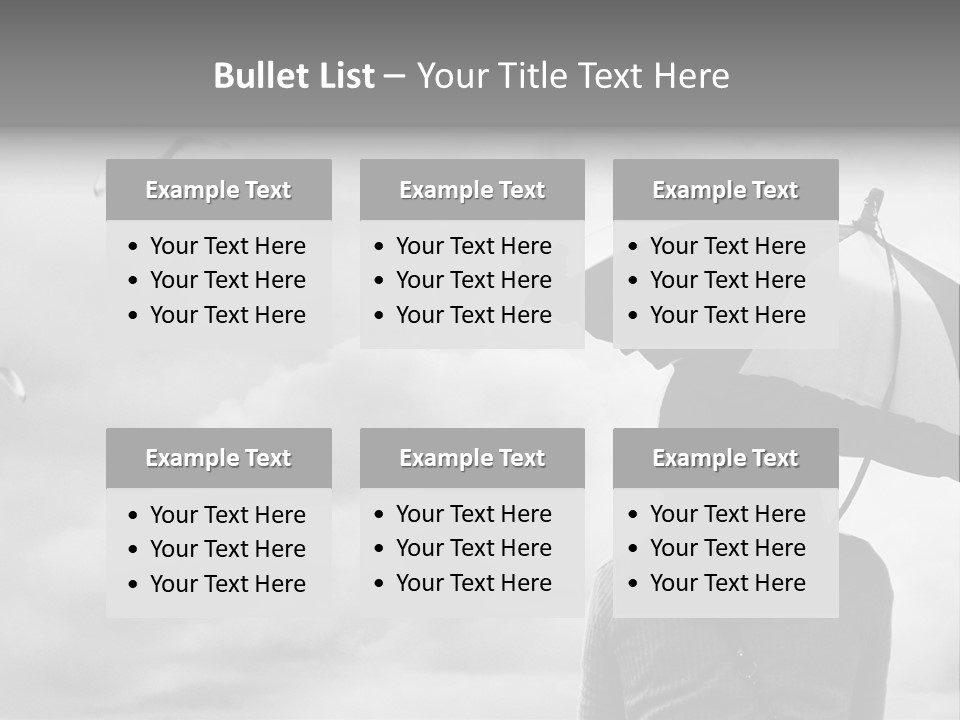 Seagull Nature Wait PowerPoint Template