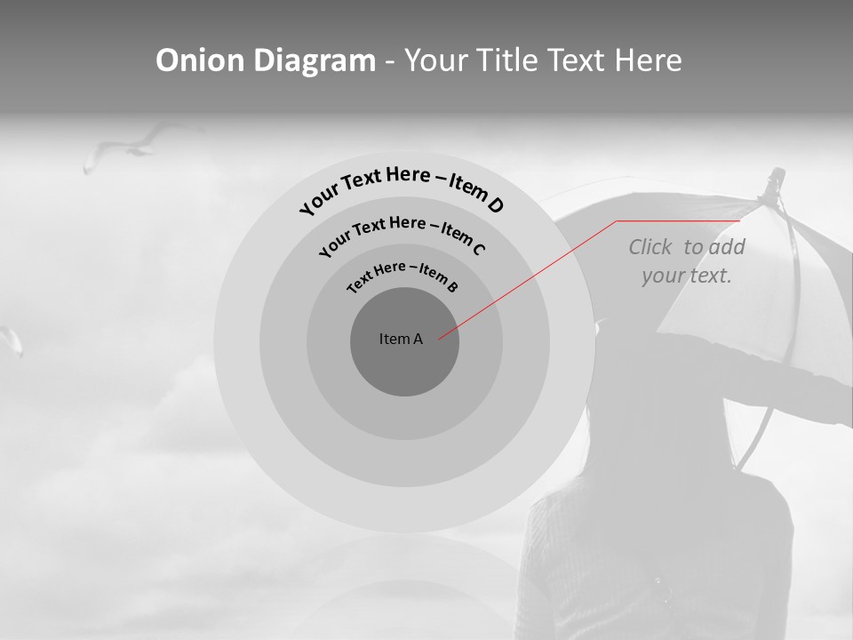 Seagull Nature Wait PowerPoint Template