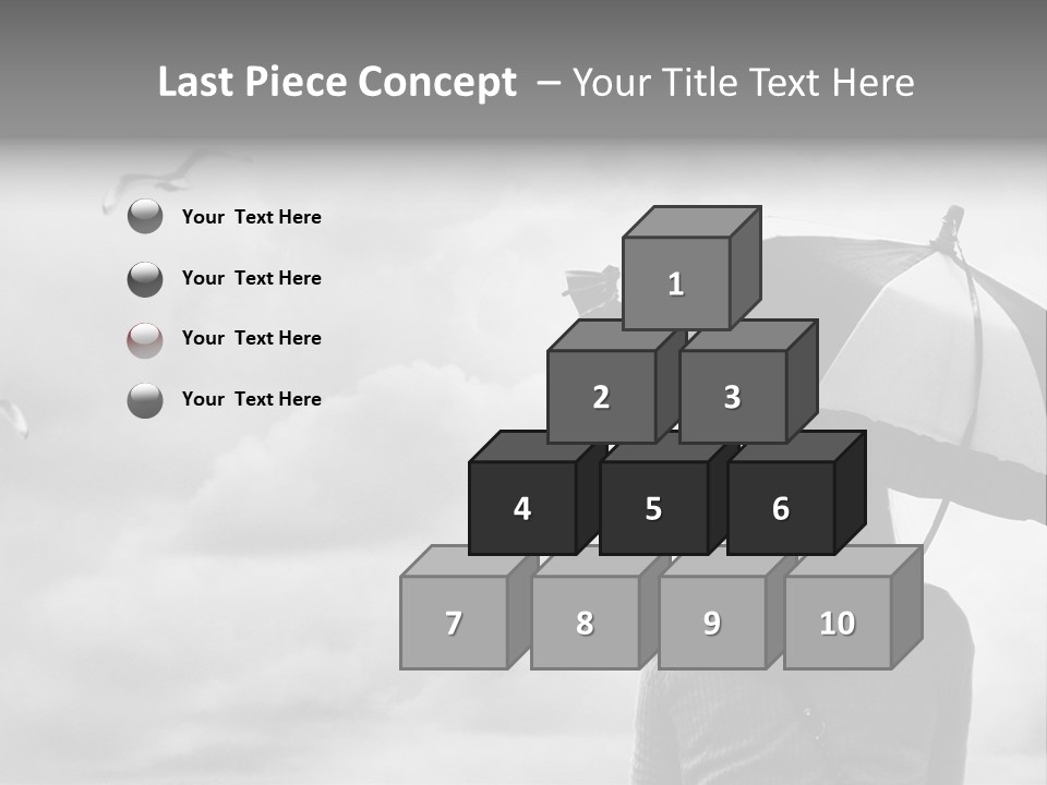 Seagull Nature Wait PowerPoint Template