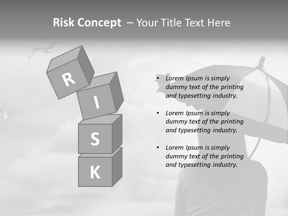 Seagull Nature Wait PowerPoint Template